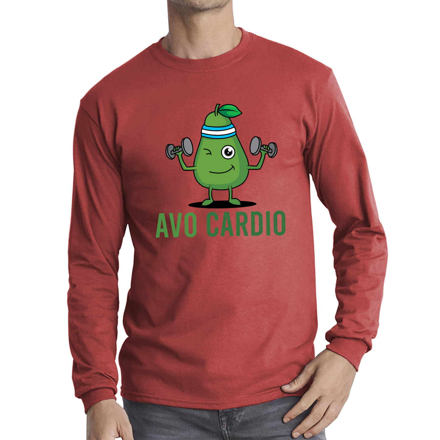 Avo Cardio Funny Avocado Fitness T Shirt