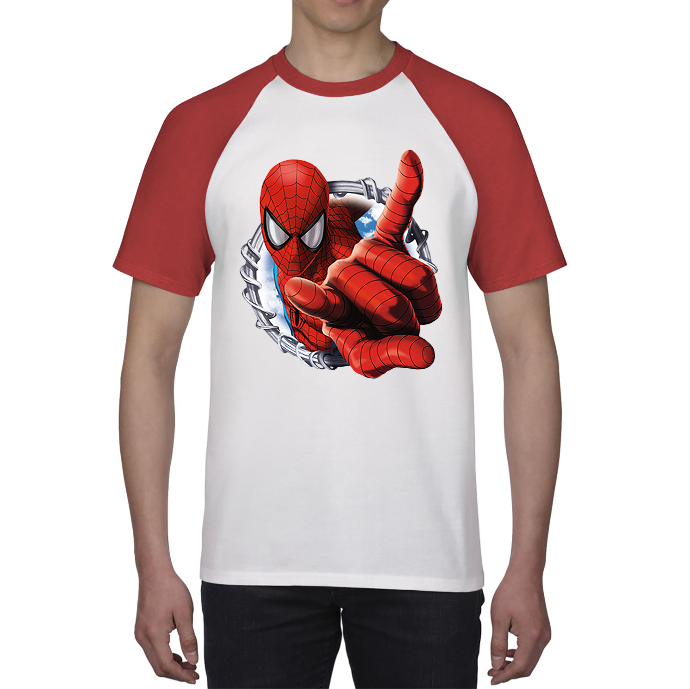 Spiderman No Way Baseball Shirt