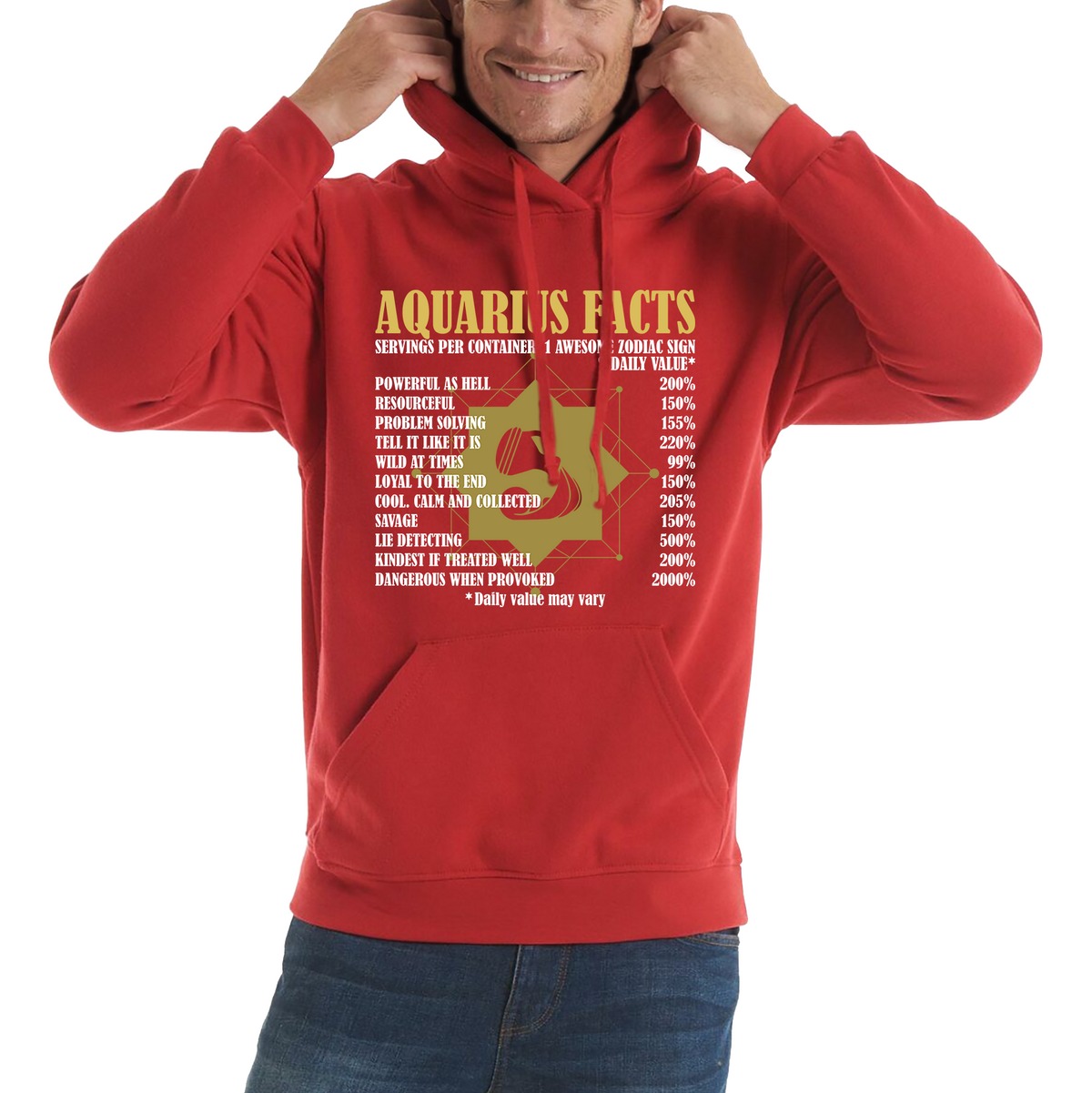 Aquarius Facts Horoscope Zodiac Astrological Sign Astrology Signs Birthday Present Unisex Hoodie