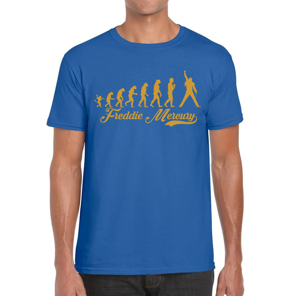 Freddie Mercury Human Evolution T Shirt