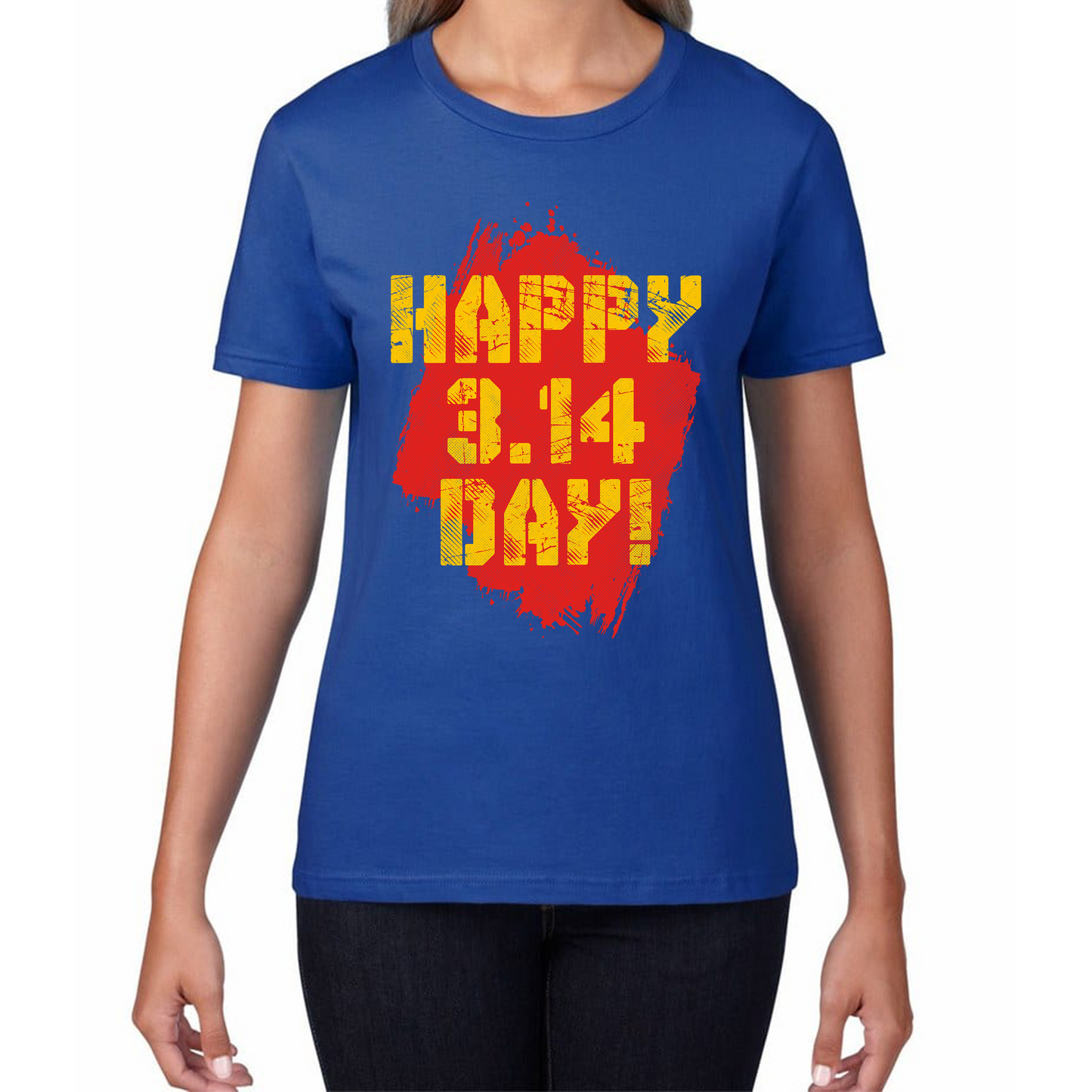 Happy Pi Day Happy 3.14 Day Maths Day World Book Day Math Teacher Mathematics Womens Tee Top