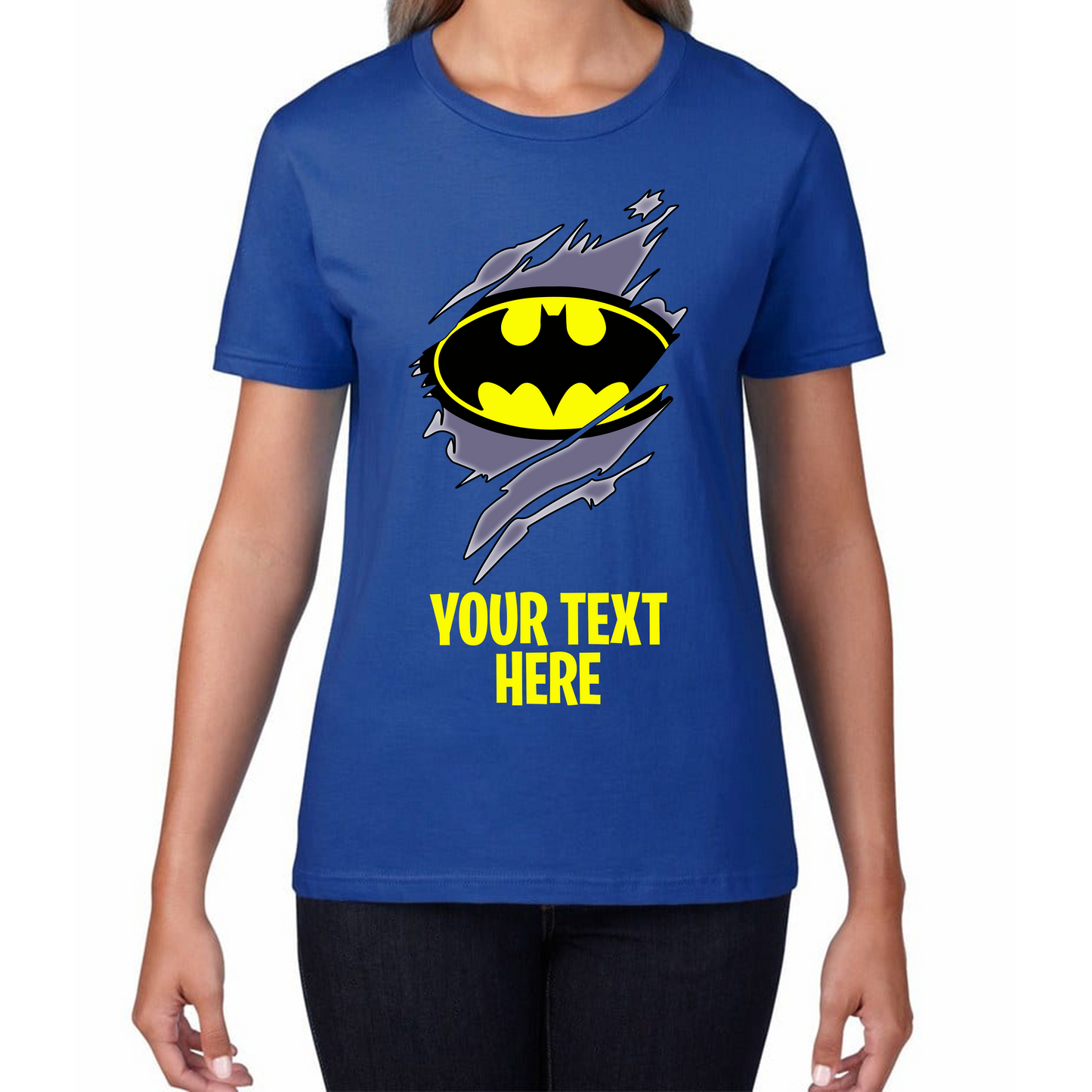 Personalised Batman Logo T Shirt