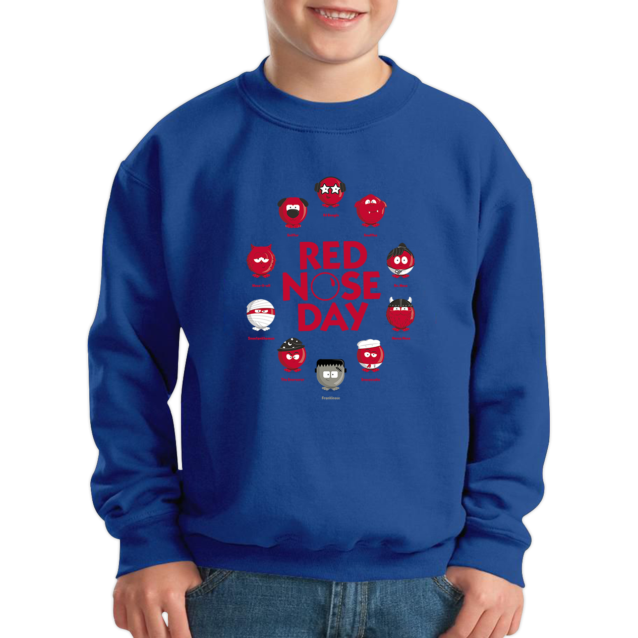 Comic Relief Red Nose Day Games Sweatshirt