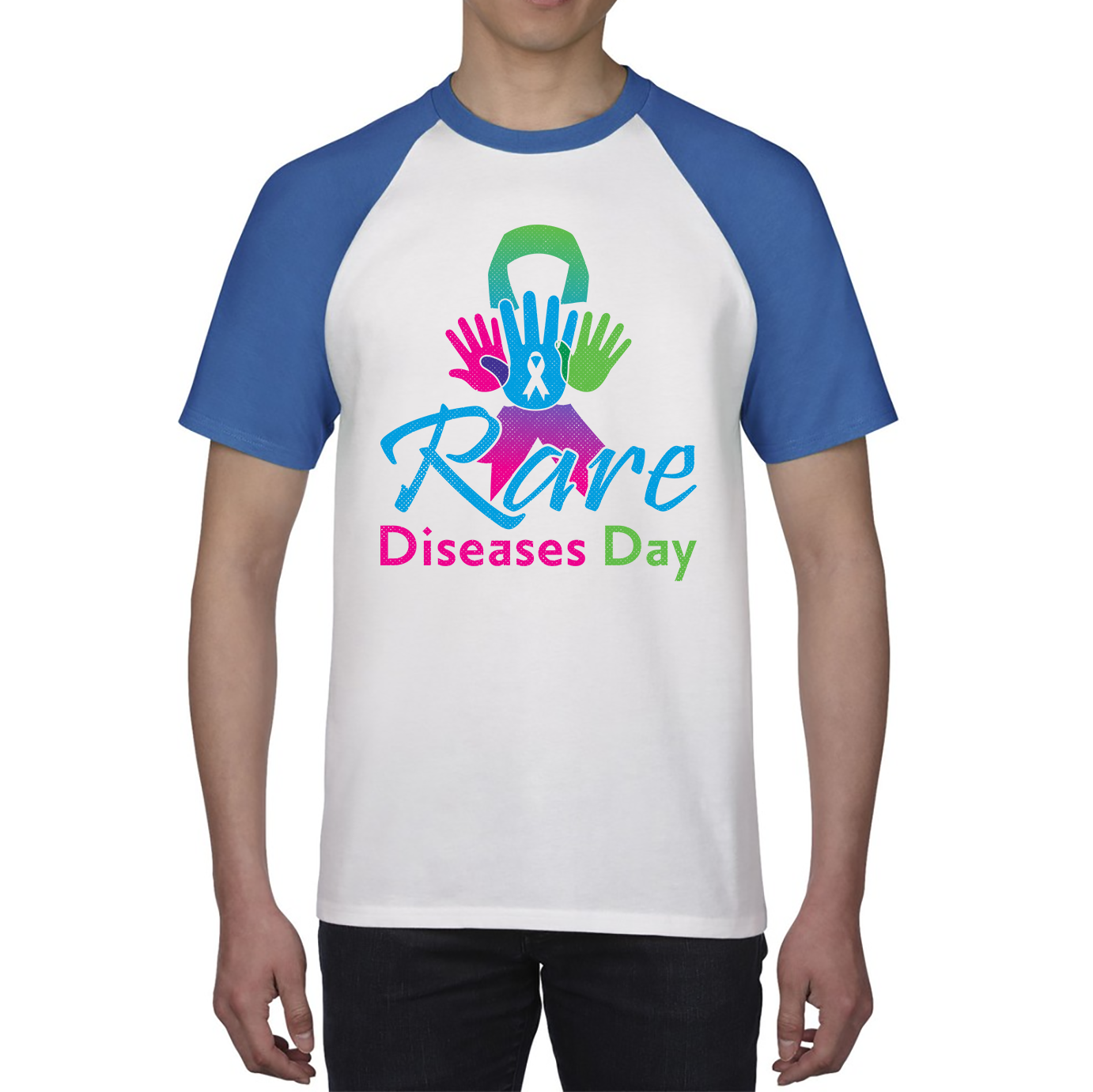 Rare Diseases Day Rare Diseases Awareness Rare Chronic Illness Ehlers-Danlos Syndrome Baseball T Shirt