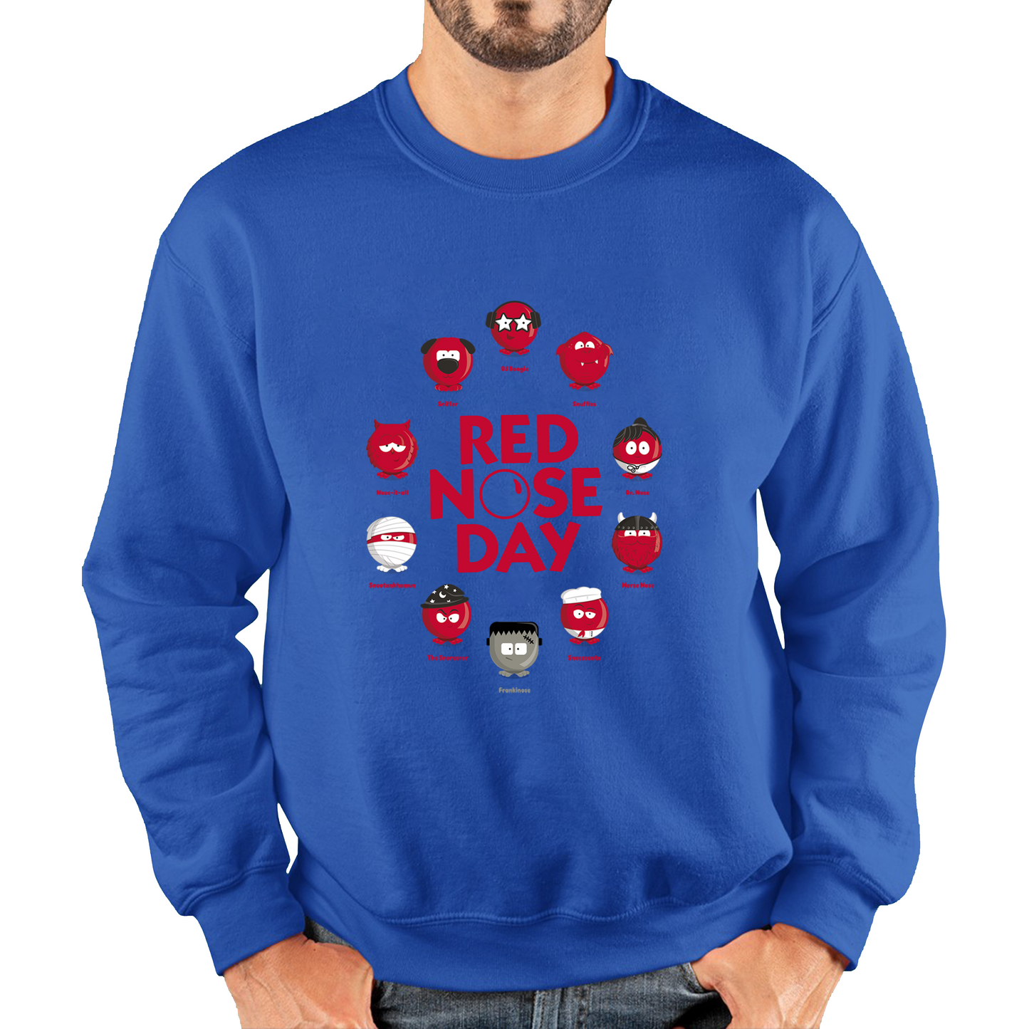 Comic Relief Red Nose Day Games Sweatshirt