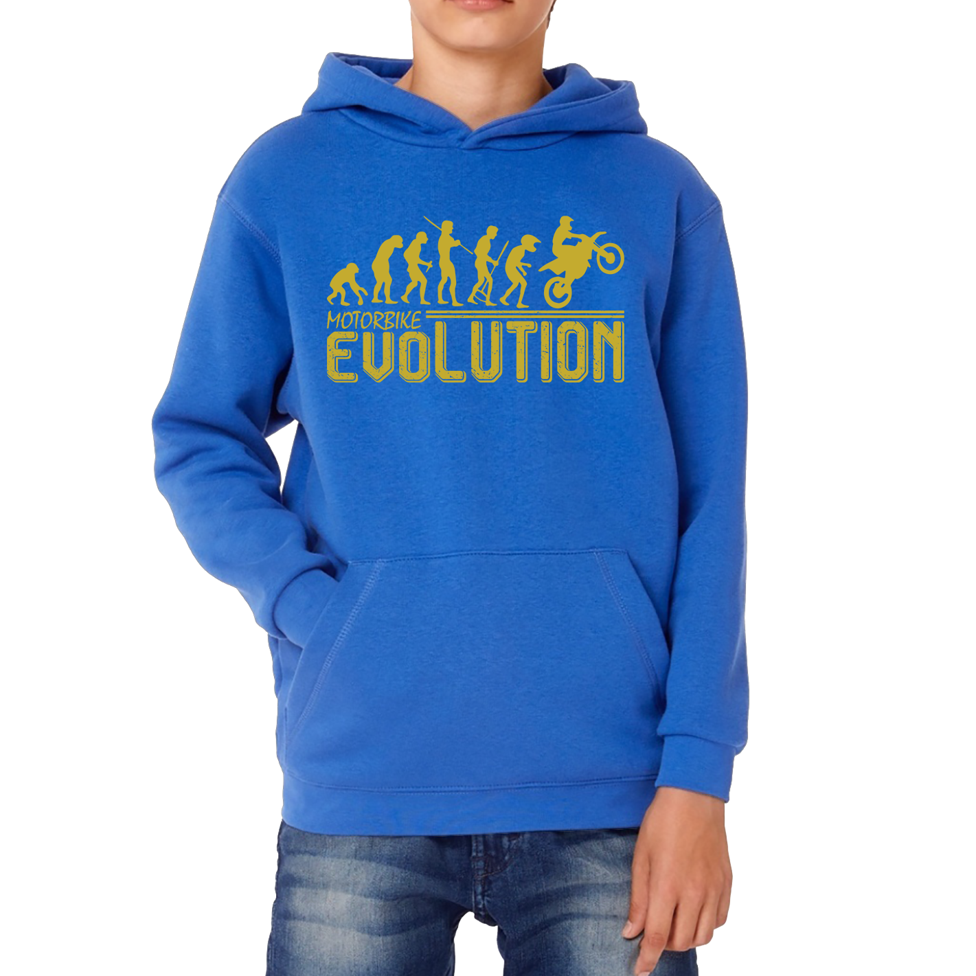 Motorbike Evolution Funny Hoodie