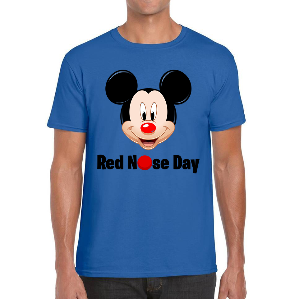 Mickey Mouse Disney Red Nose Day T Shirt