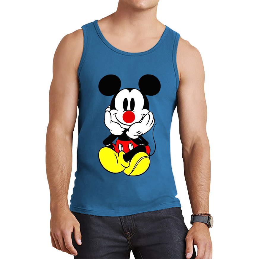 Mickey Mouse Red Nose Day Tank Top