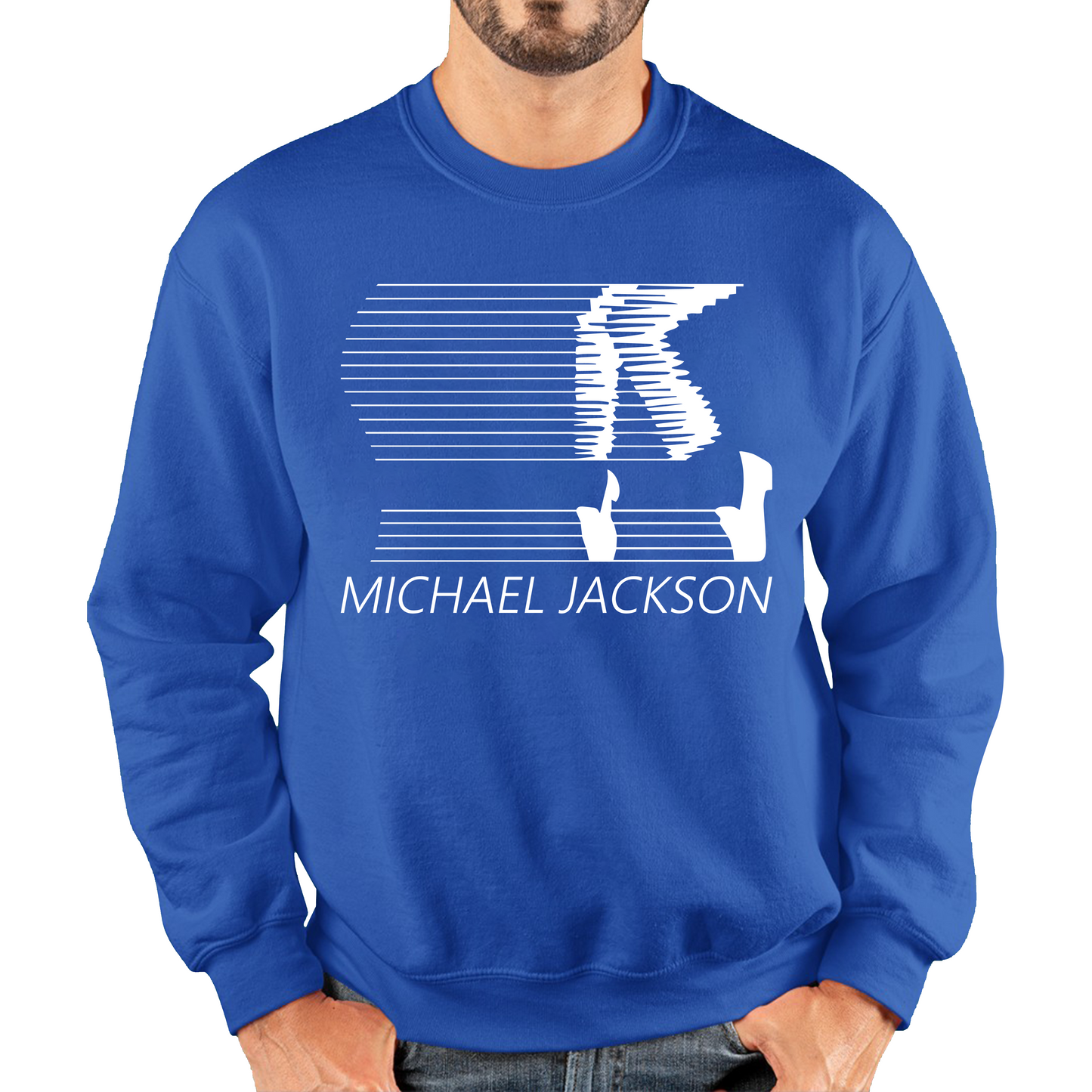 Michael Jackson Moonwalk Dancing Step Sweatshirt