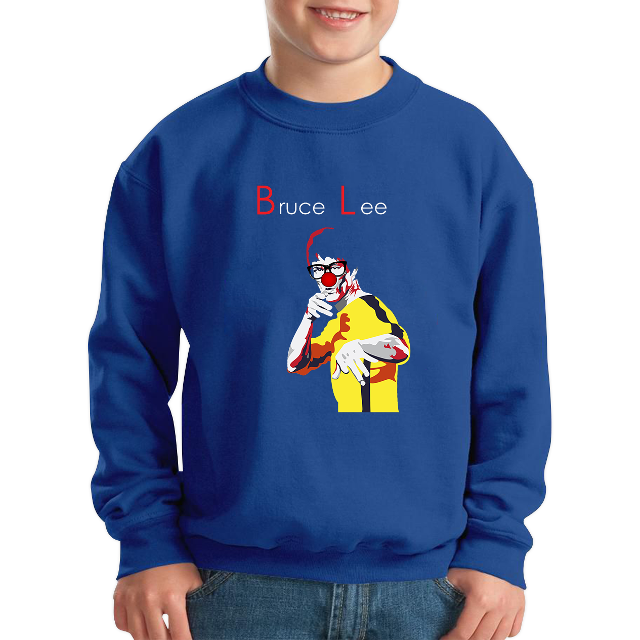 Bruce Lee Red Nose Day Sweatshirt