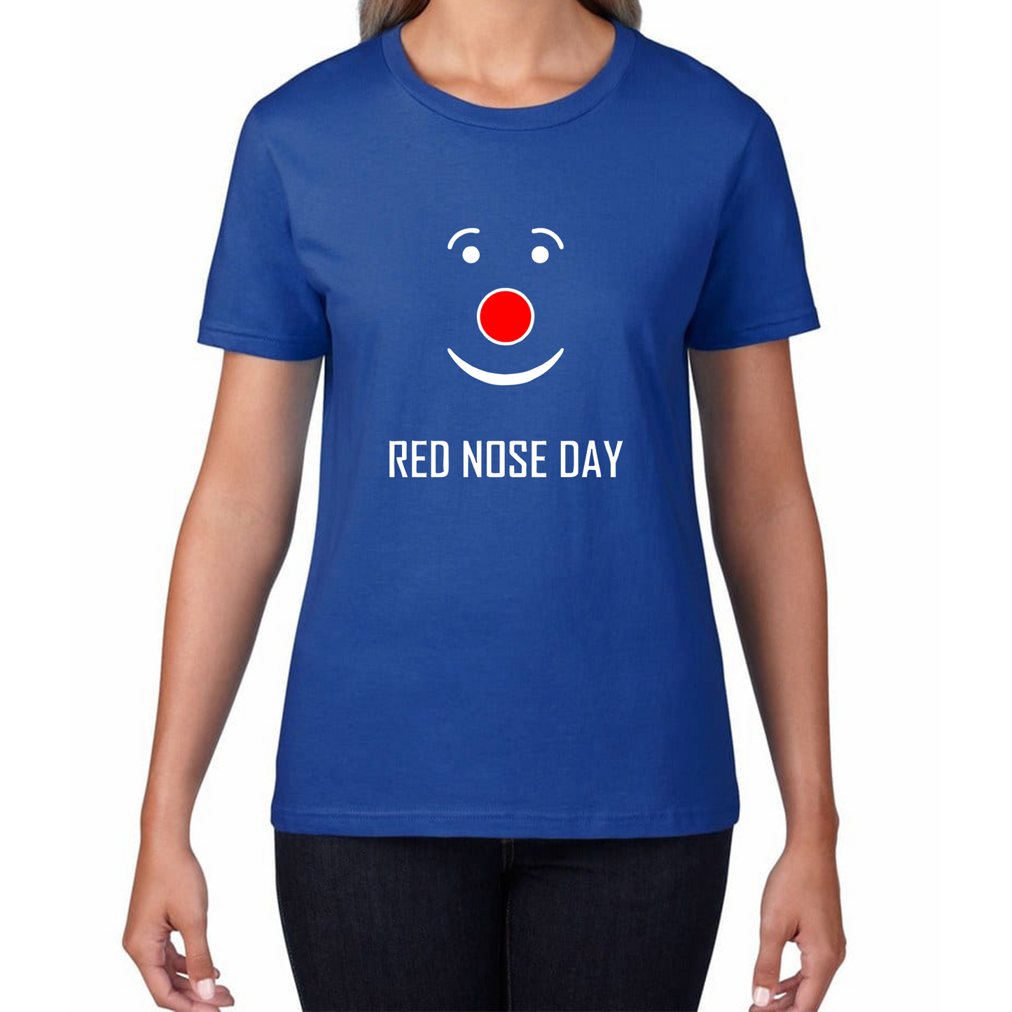 Red Nose Day Clown Face T Shirt