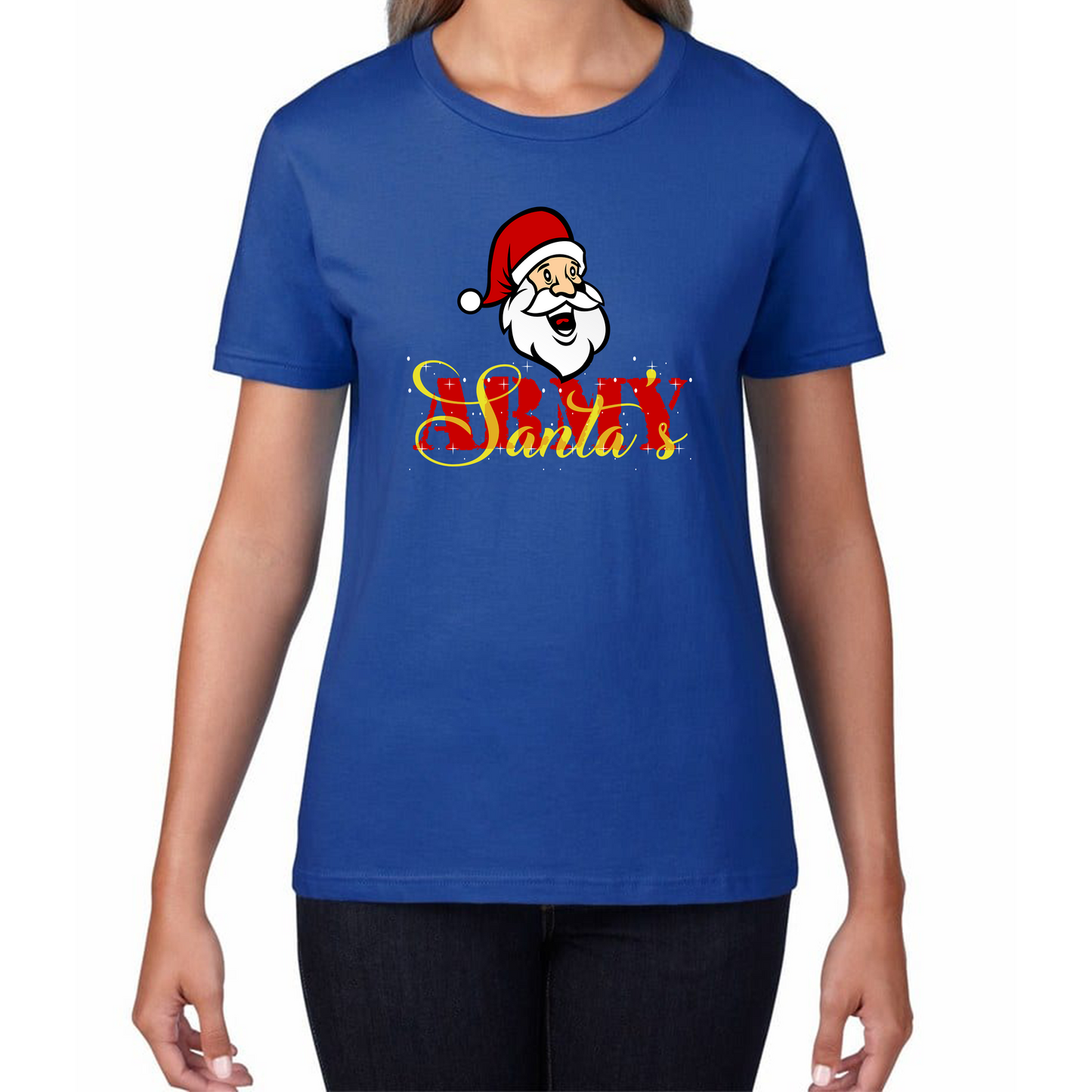 christmas santas army tee