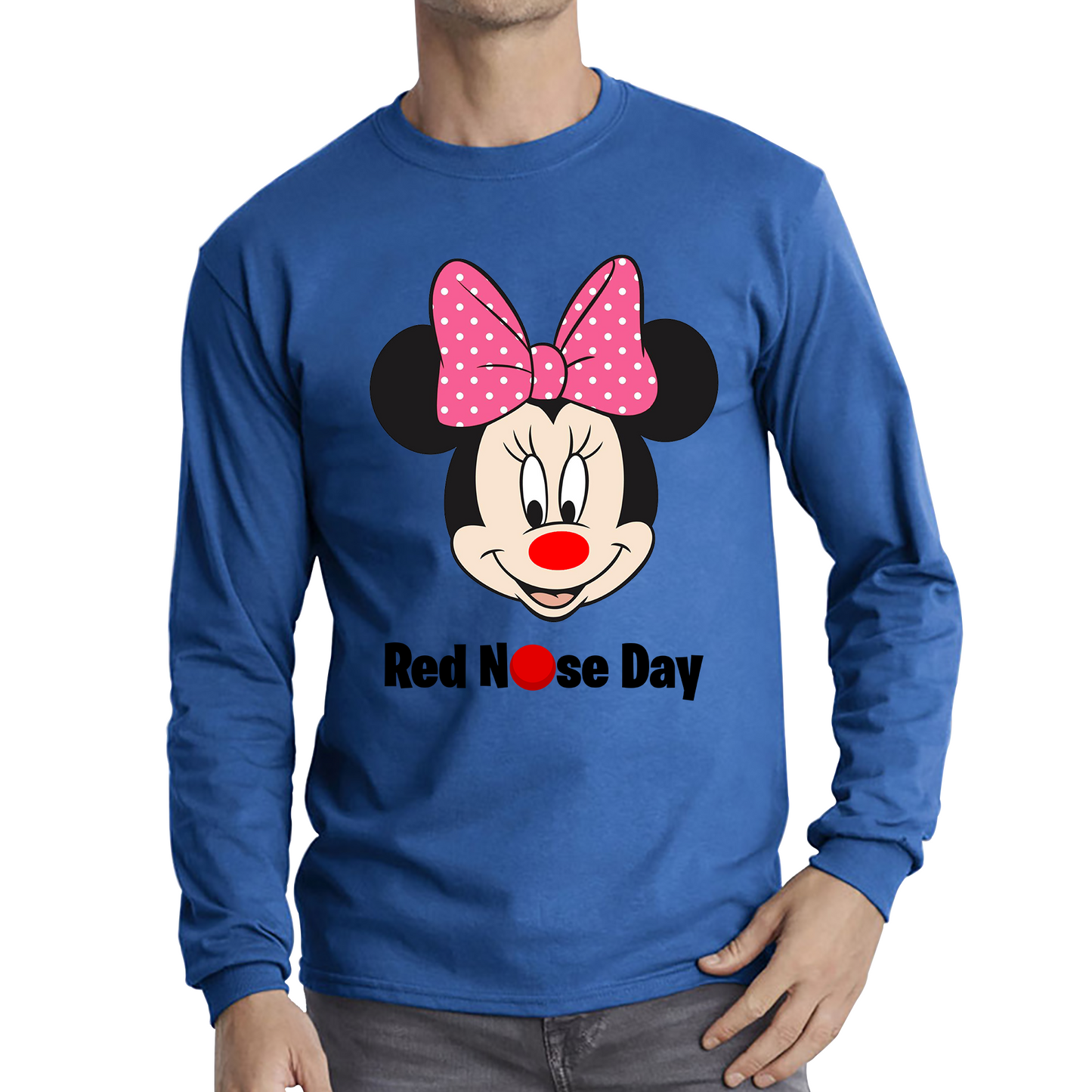 Minnie Mouse Red Nose Day T Shirt