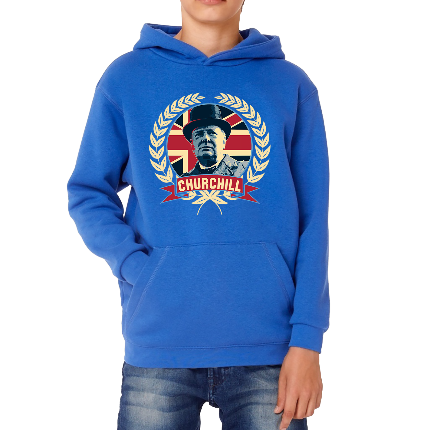 Sir Winston Churchill Prime Minister of the United Kingdom Hoodie