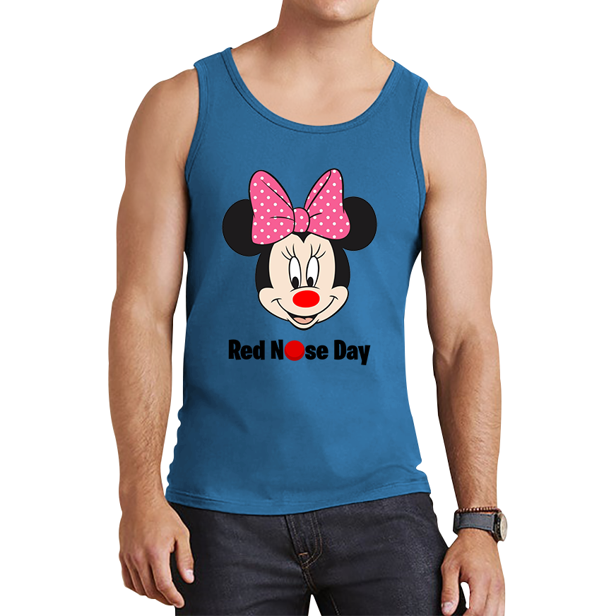 Minnie Mouse Red Nose Day Tank Top