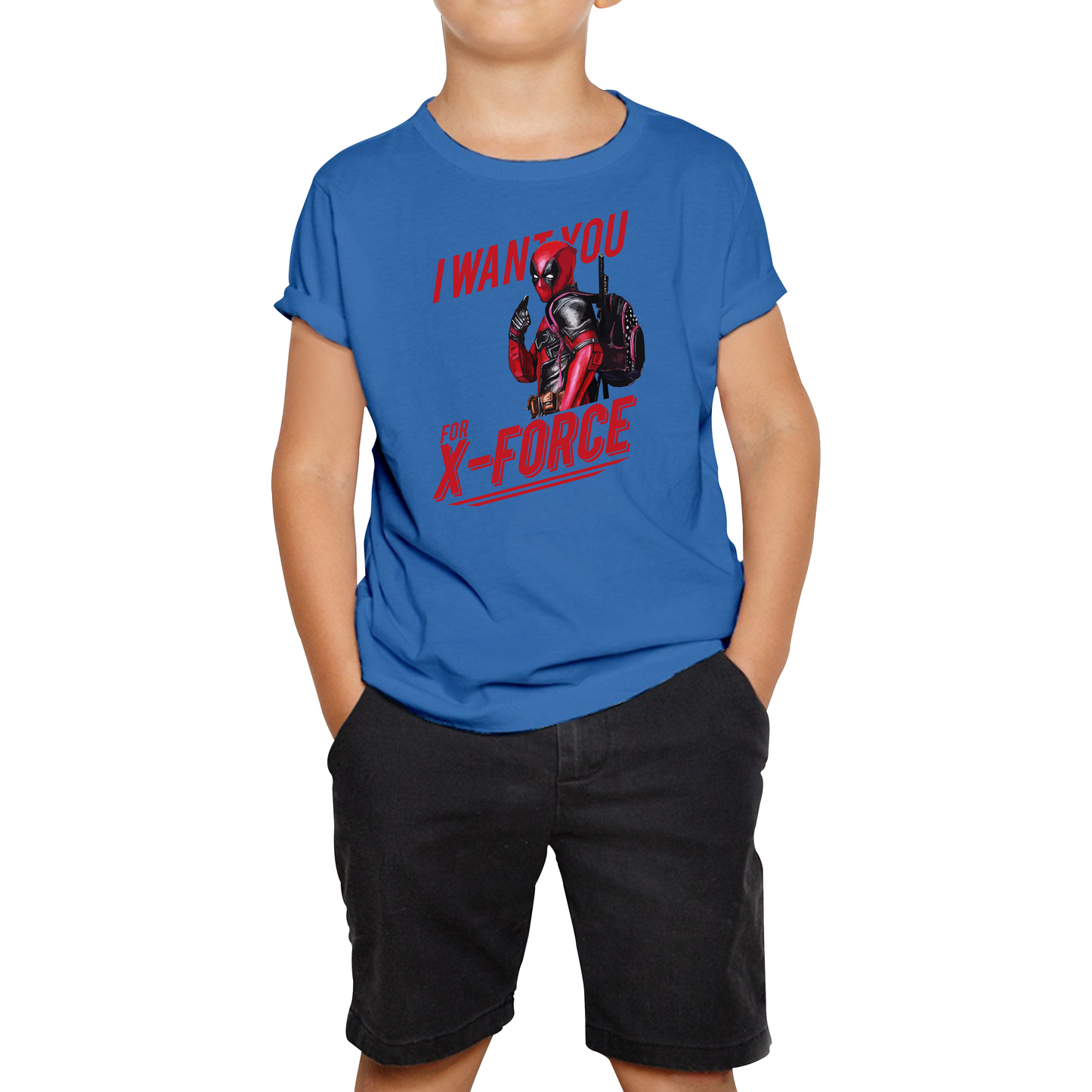 I Want You For X-Force, Deadpool Inspired T Shirt
