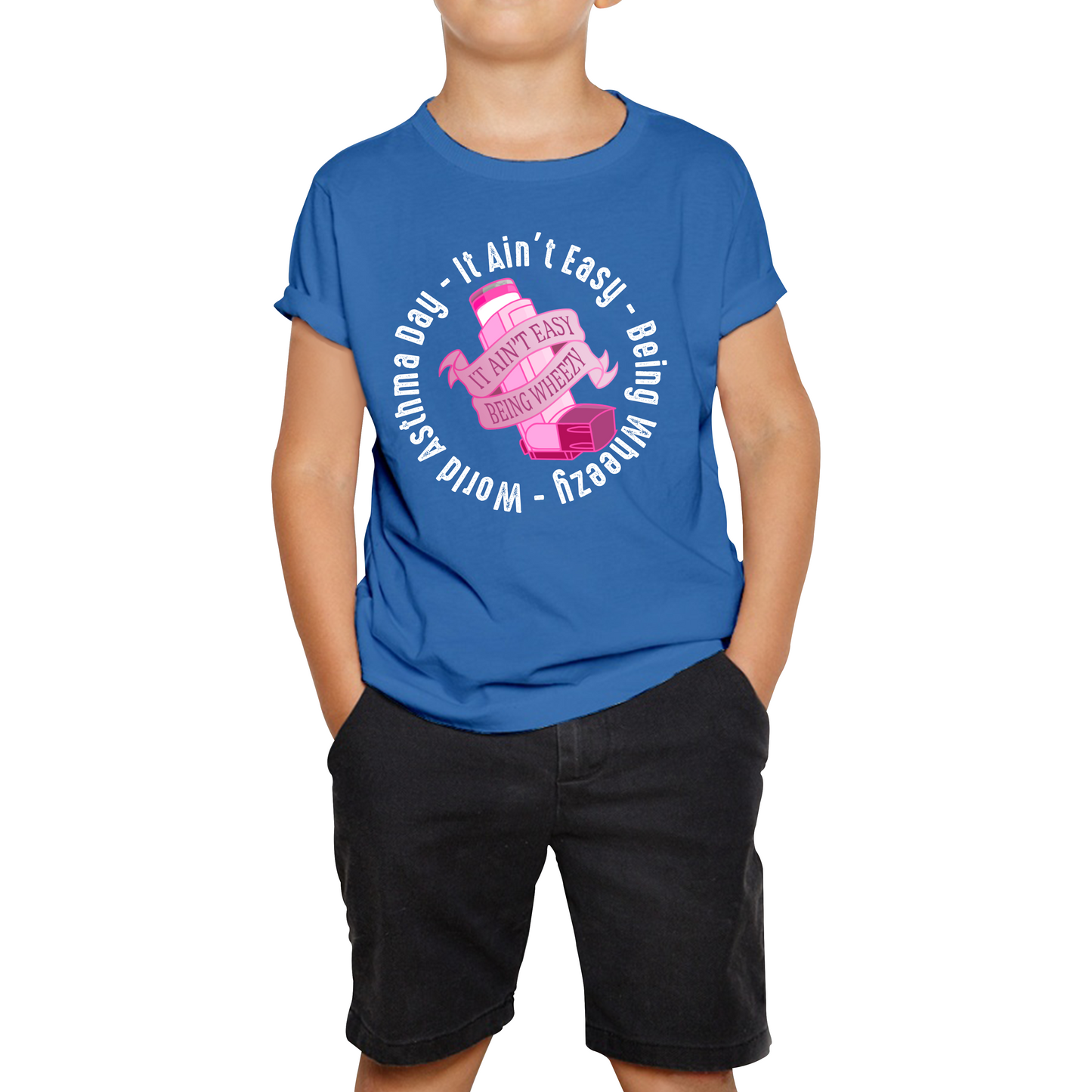 It Ain't Easy Being Wheezy World Asthma Day T Shirt