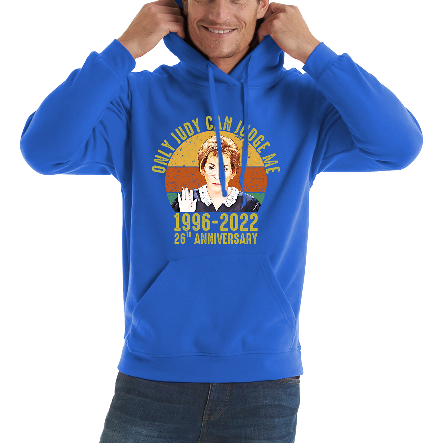 vintage Judy Sheindlin Only Judy Can Judge Me Hoodie