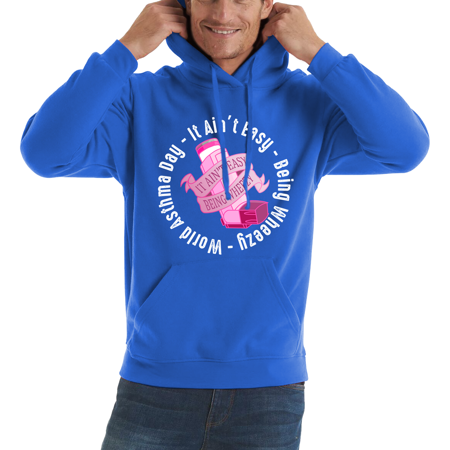 It Ain't Easy Being Wheezy World Asthma Day Hoodie