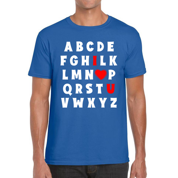 I Love You Alphabet Shirt