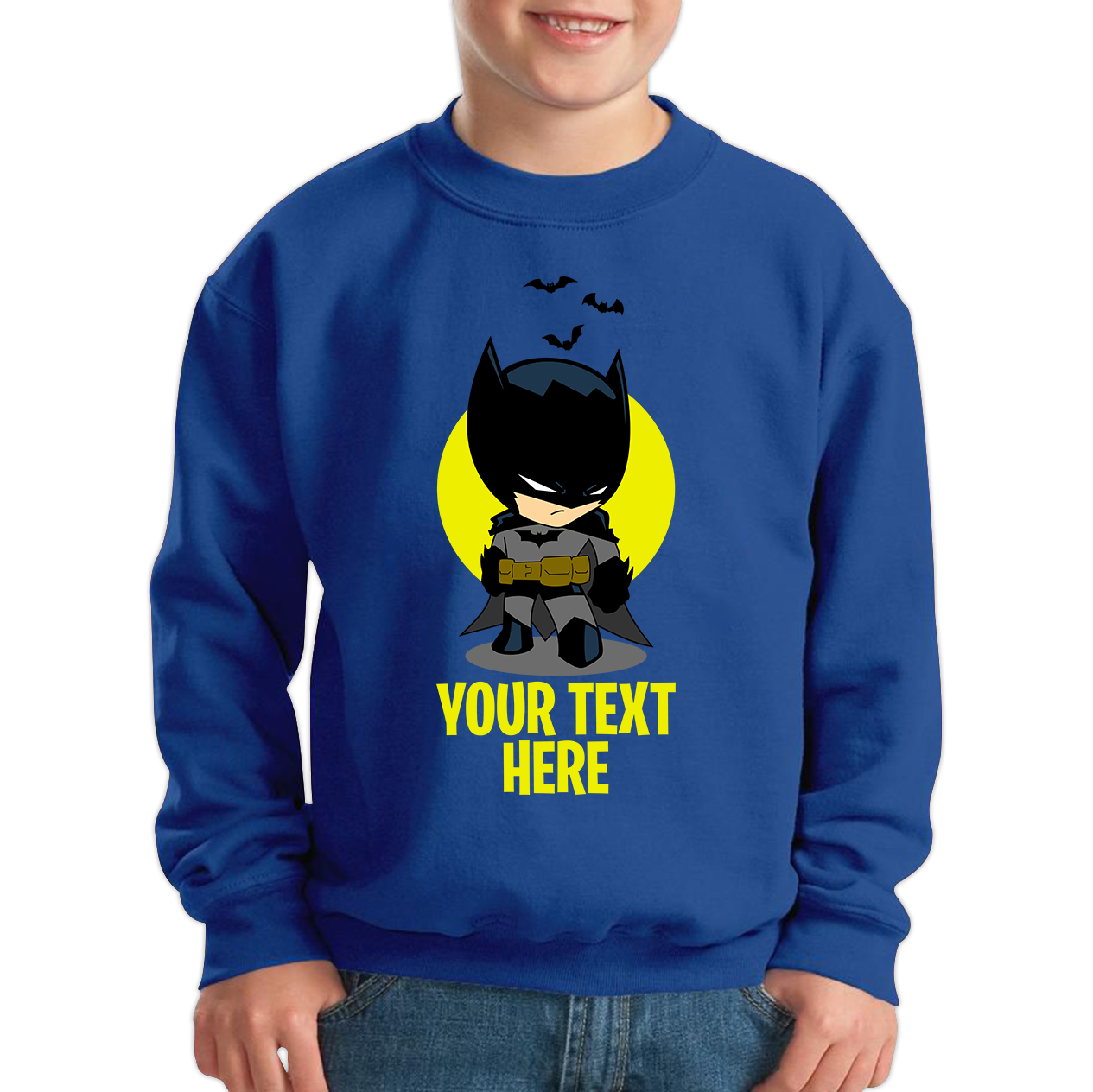 Personalised Batman Sweatshirt