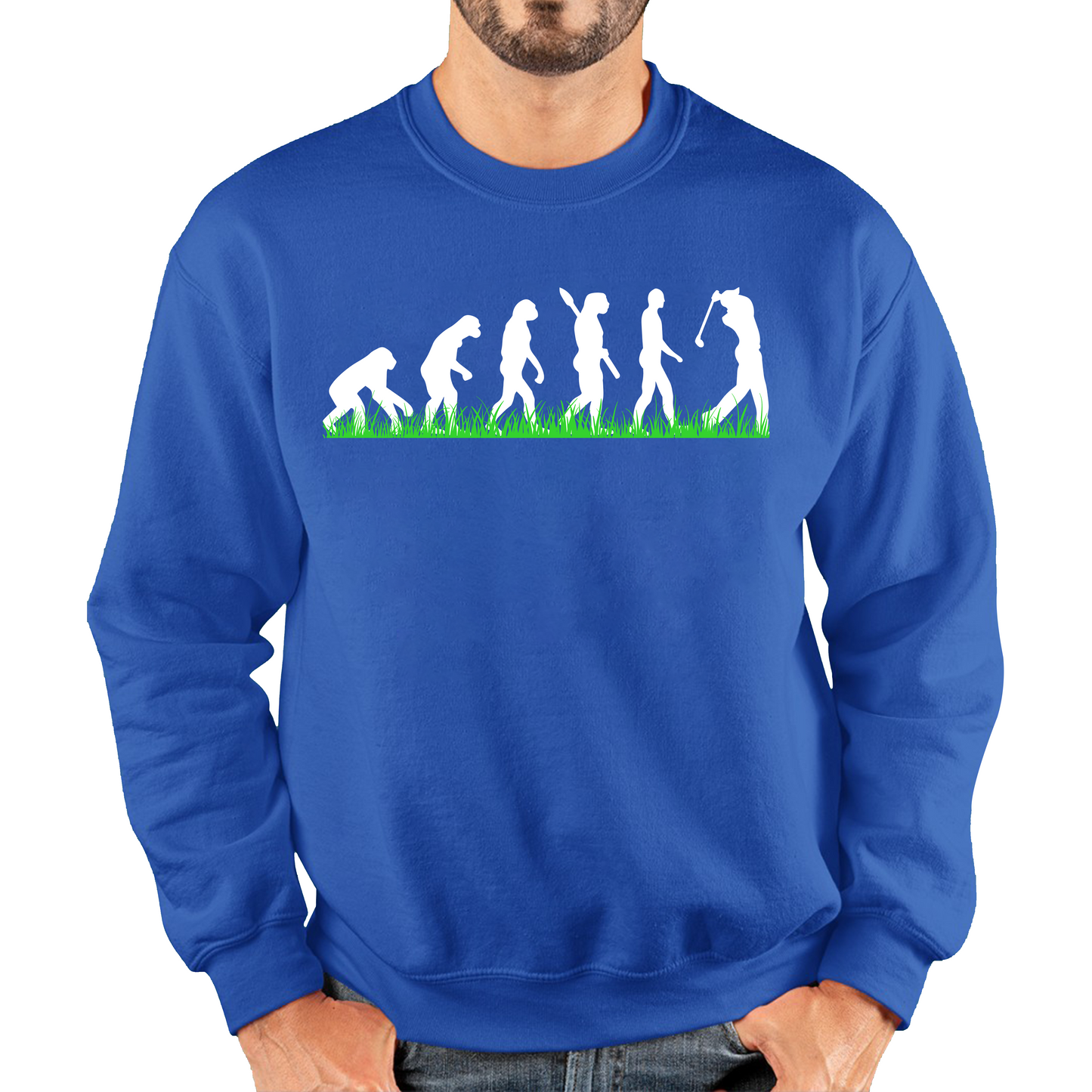 Funny Golf Evolution Sweatshirt