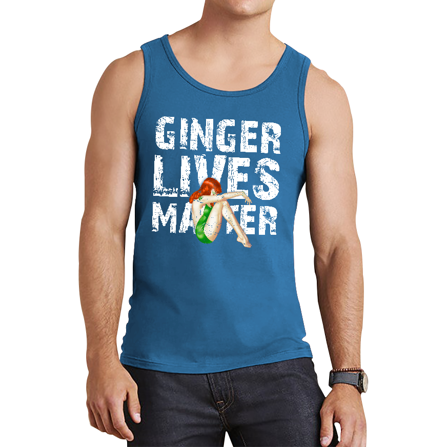 Weed Girl Gingers Lives Matter Funny Tank Top