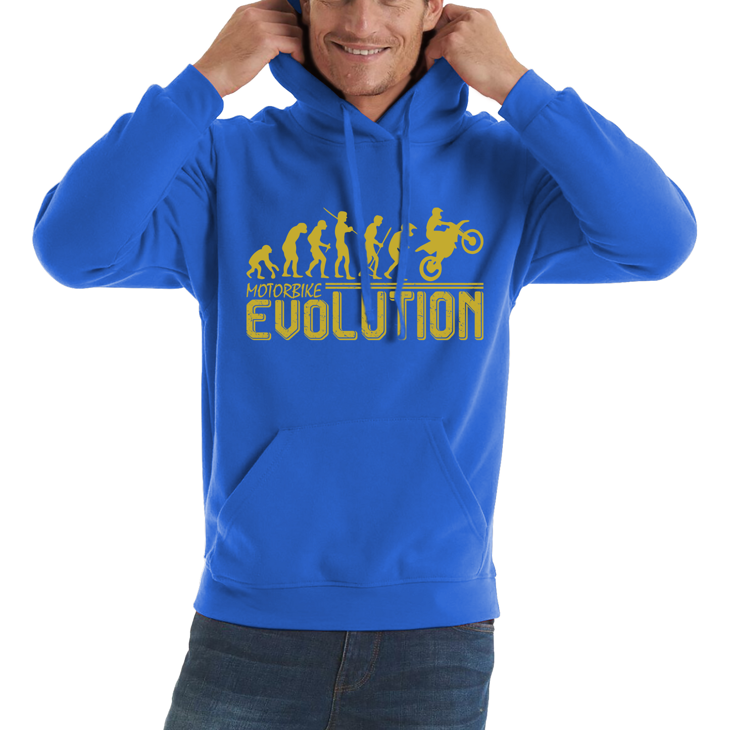 Motorbike Evolution Funny Hoodie
