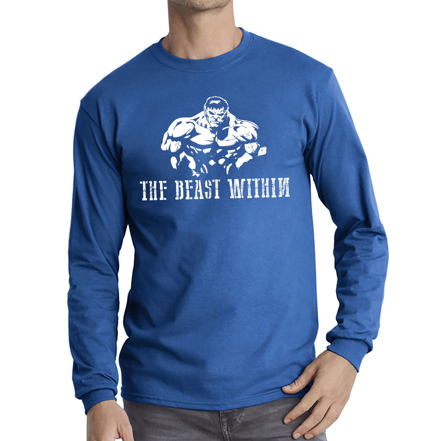 The Beast Within Hulk Bodybuilding Gym T Shirt