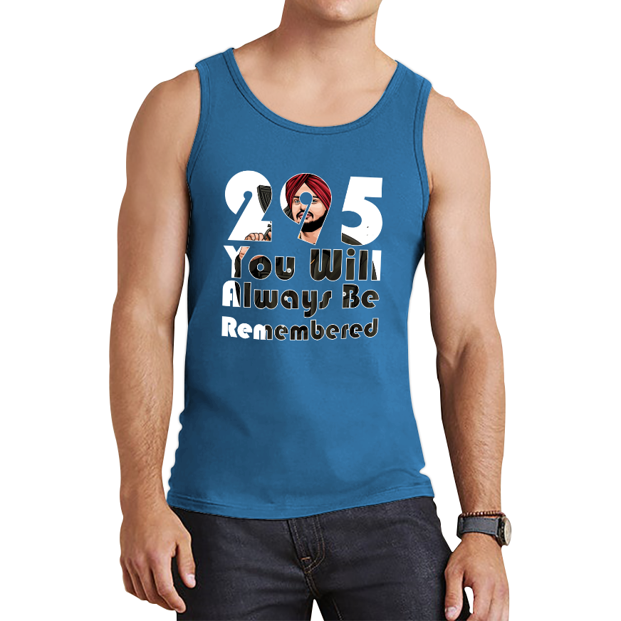 295 Sidhu Moose Wala You Will Always Be Remembered Tank Top