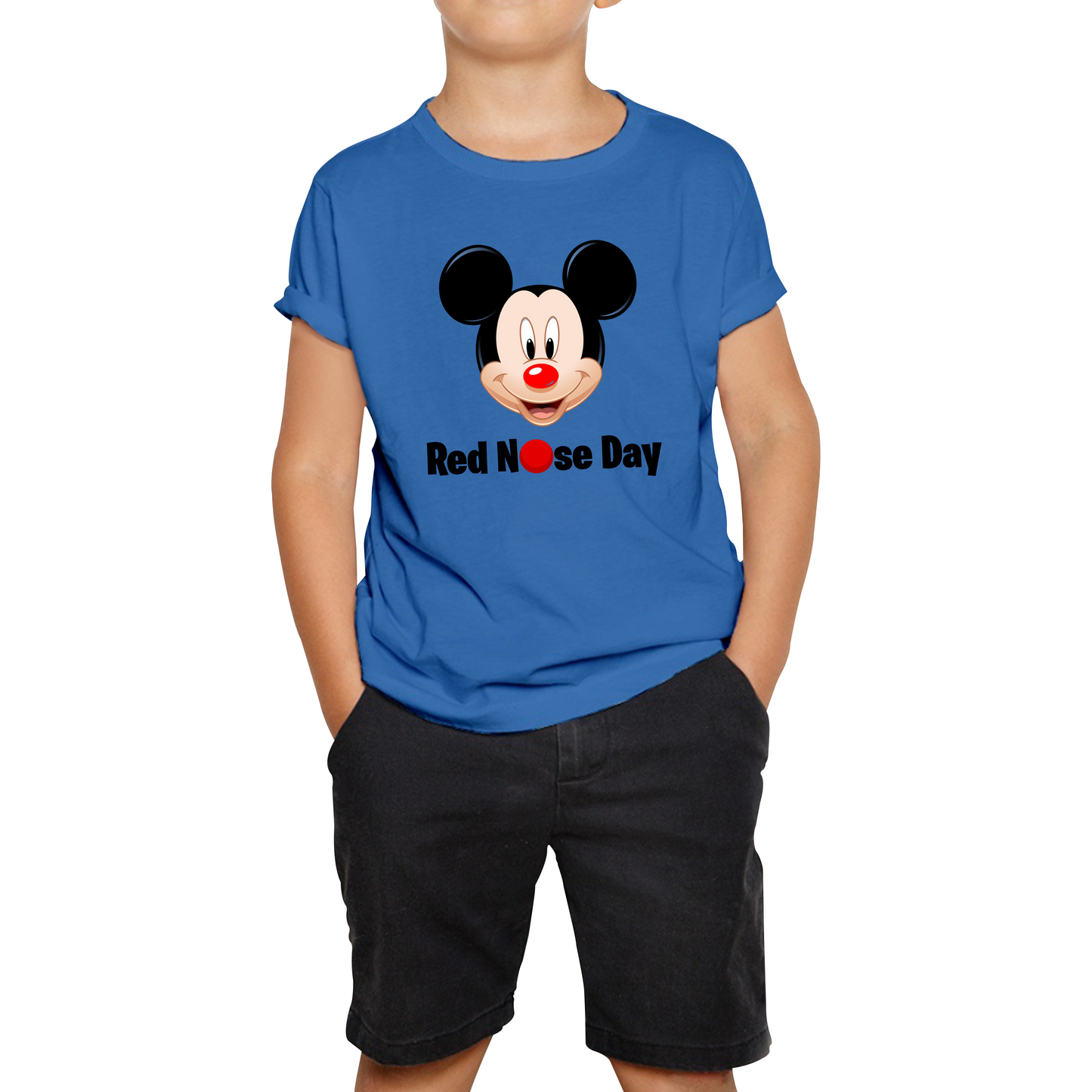 Mickey Mouse Disney Red Nose Day T Shirt