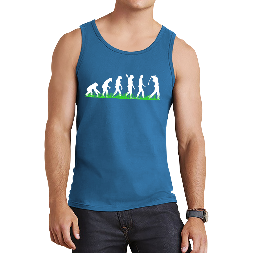 Funny Golf Evolution Tank Top