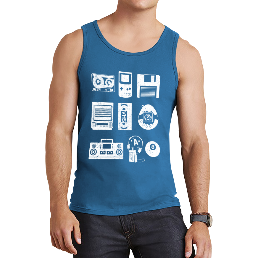 80s 90s Video Game Tank Top
