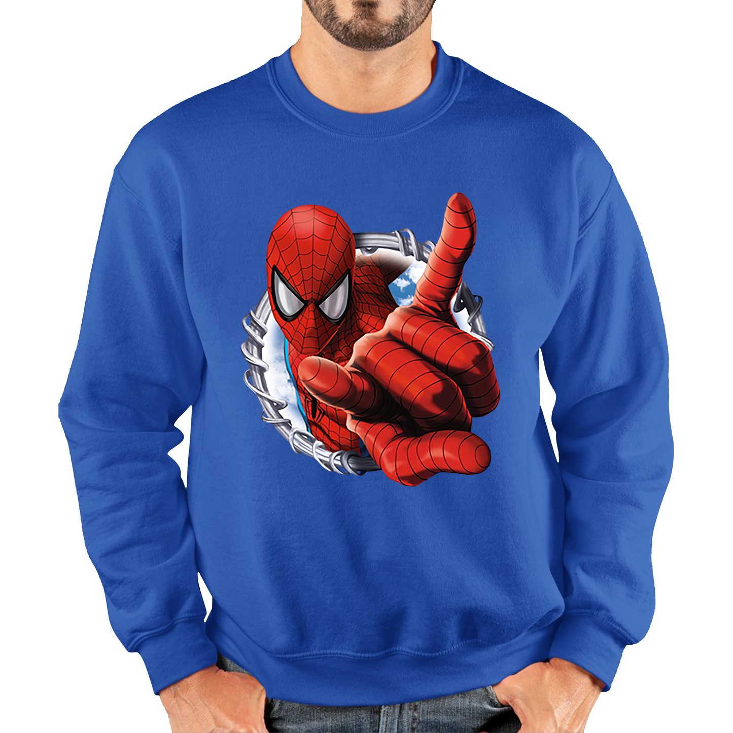 Spiderman Logo No Way Home Avengers Marvel Character Superhero Unisex Sweatshirt