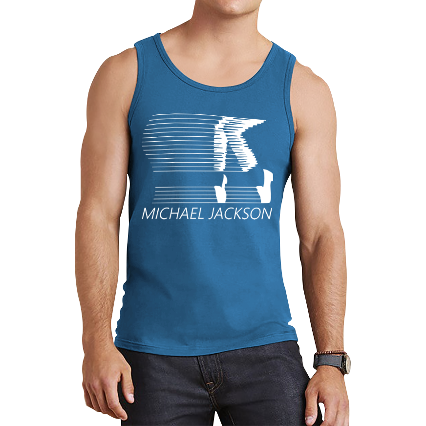 Michael Jackson Moonwalk Dancing Step Tank Top