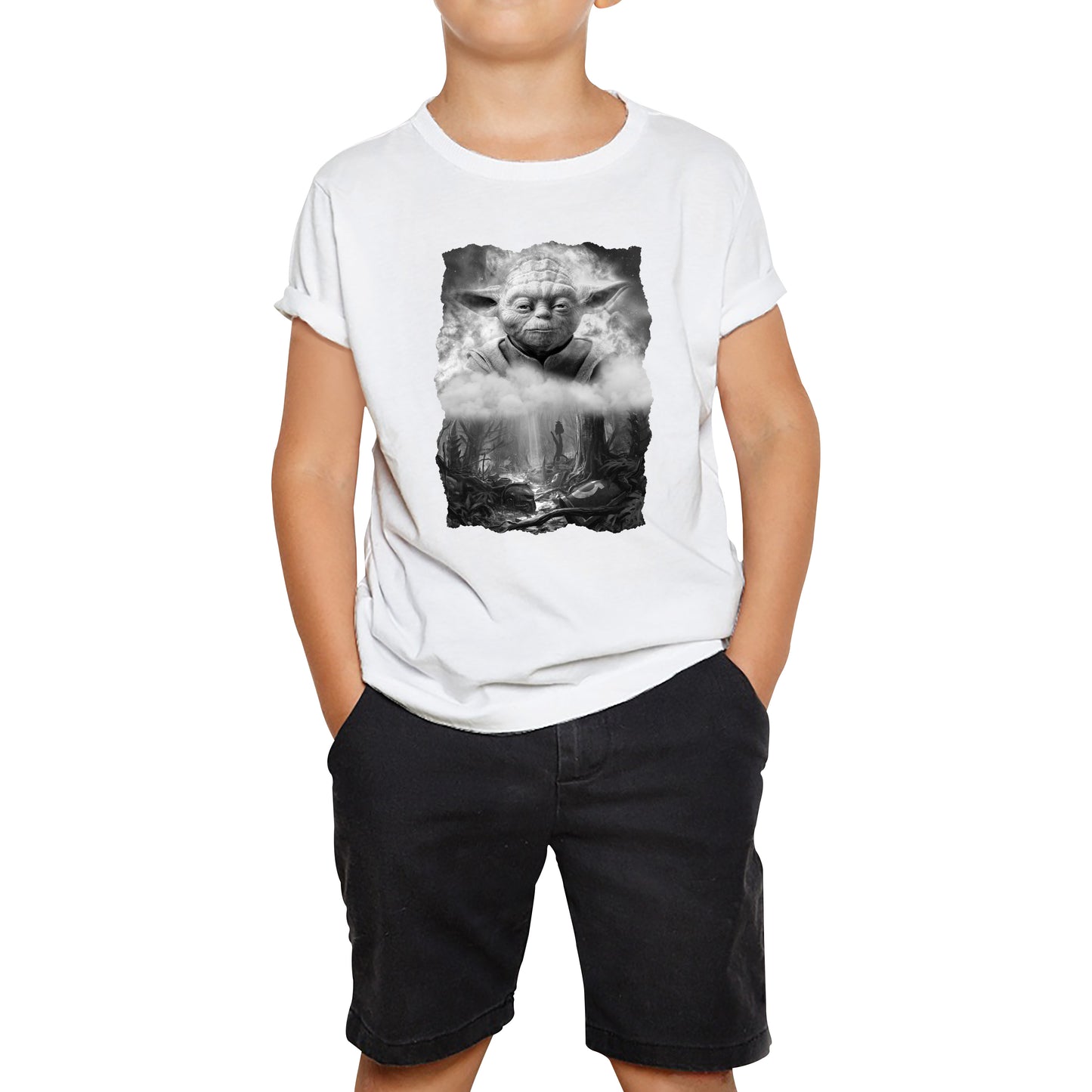 Anger Fear Aggression The Dark Side Are They Vintage Poster Graphic Movie Series Kids Tee