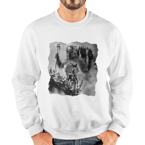 I'm Just A Single Man Trying To Make My Way in The universe Vintage Poster Graphic Movie Series Unisex Sweatshirt