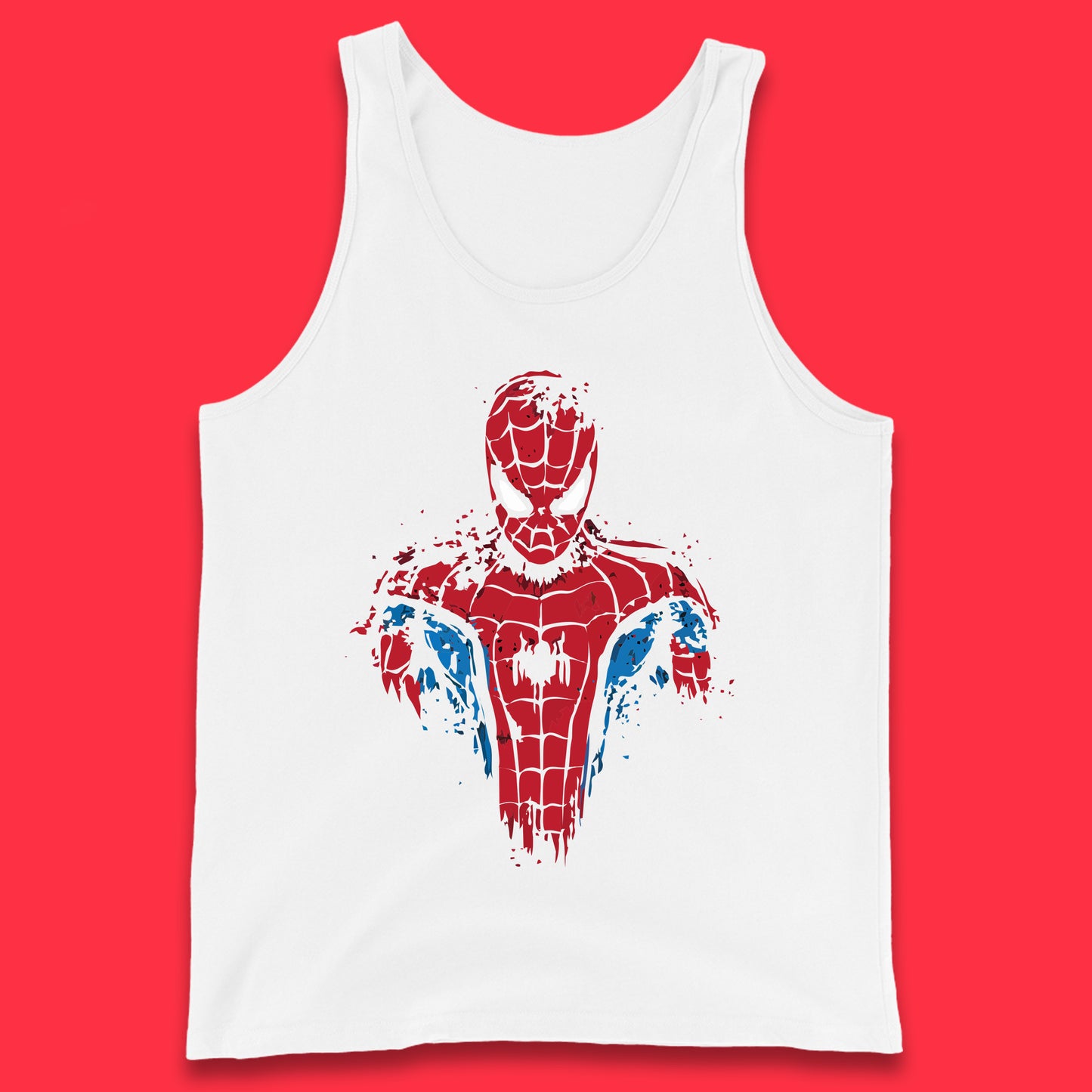 Spiderman Tank Top Mens