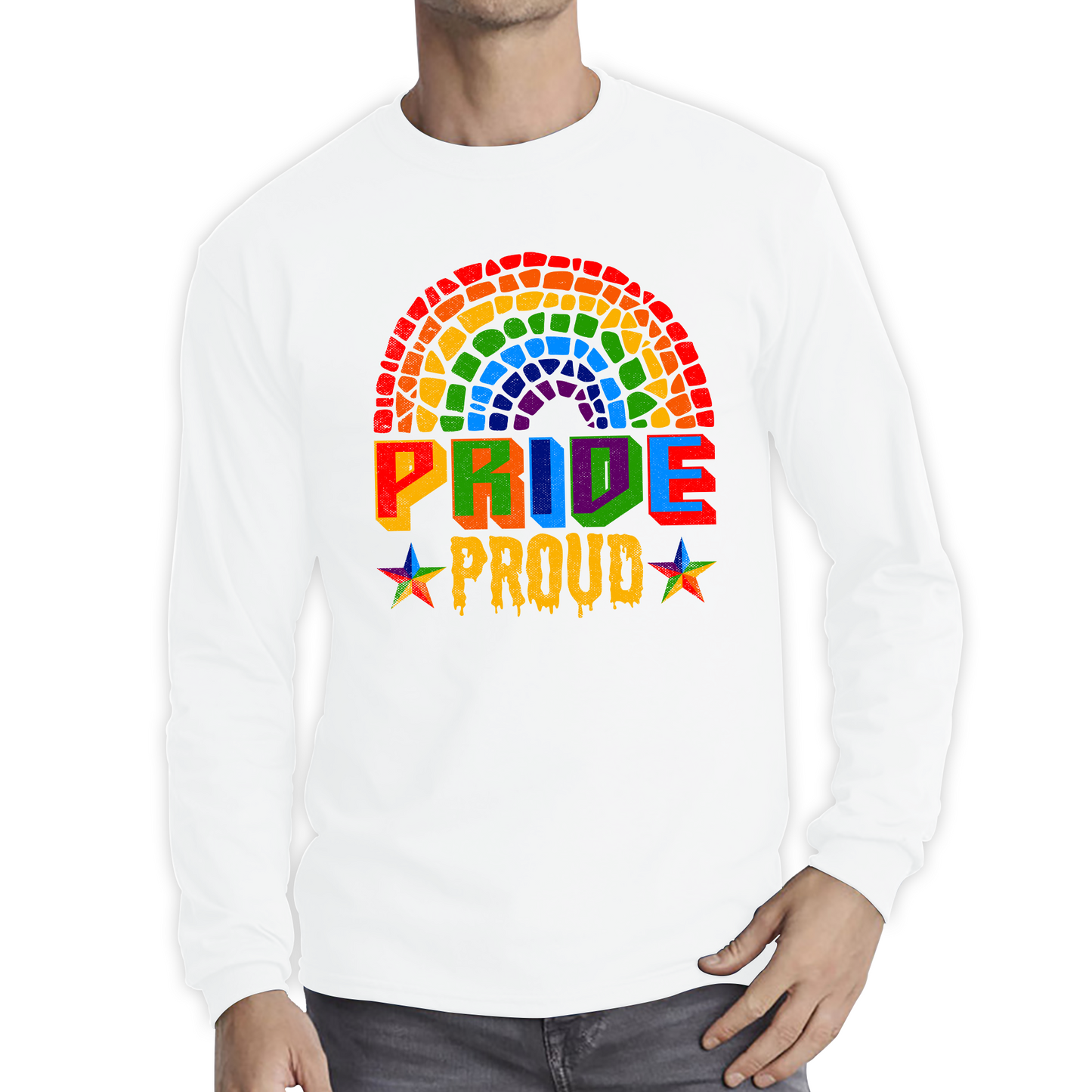 Proud Pride LGBT Pride Gay LGBT Pride Lesbian Rainbow T Shirt