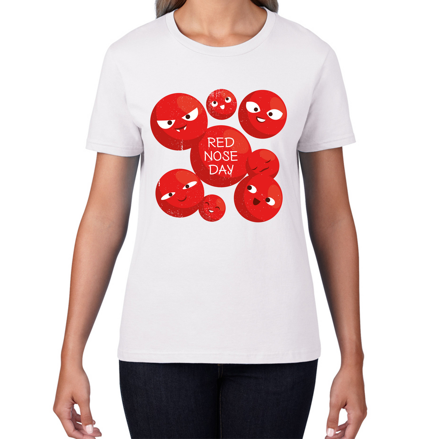 Red Nose Day Funny Noses T Shirt