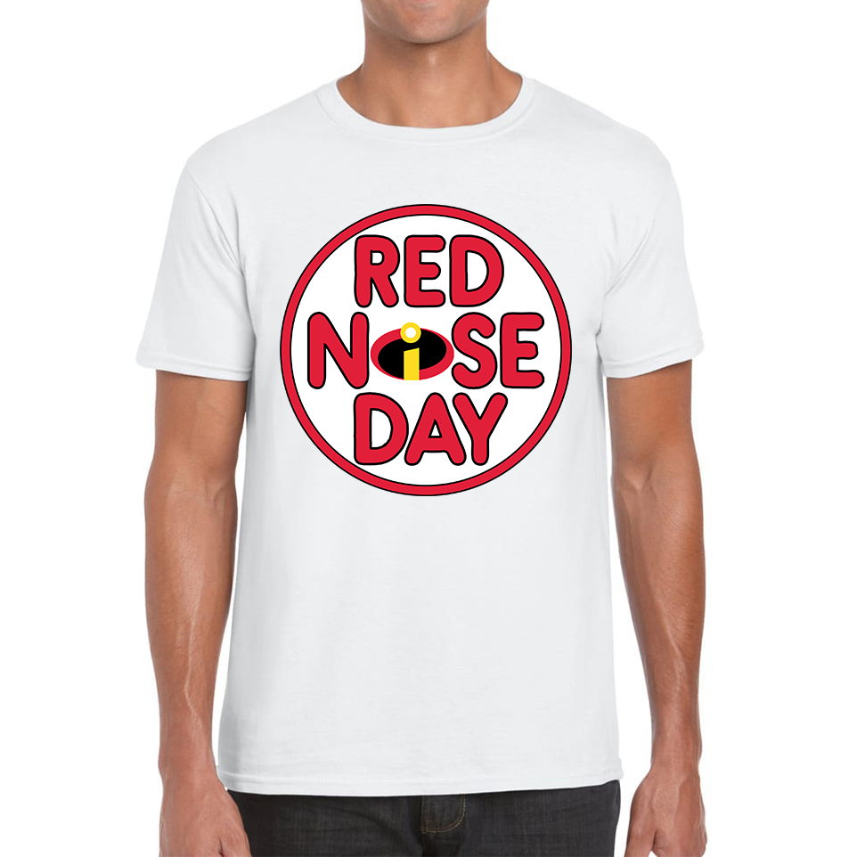The Incredibles Red Nose Day T Shirt