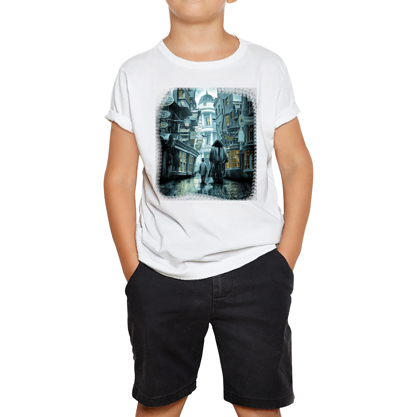 Ape Meets Girl Harry Potter And The Sorcerers Stone Poster T Shirt