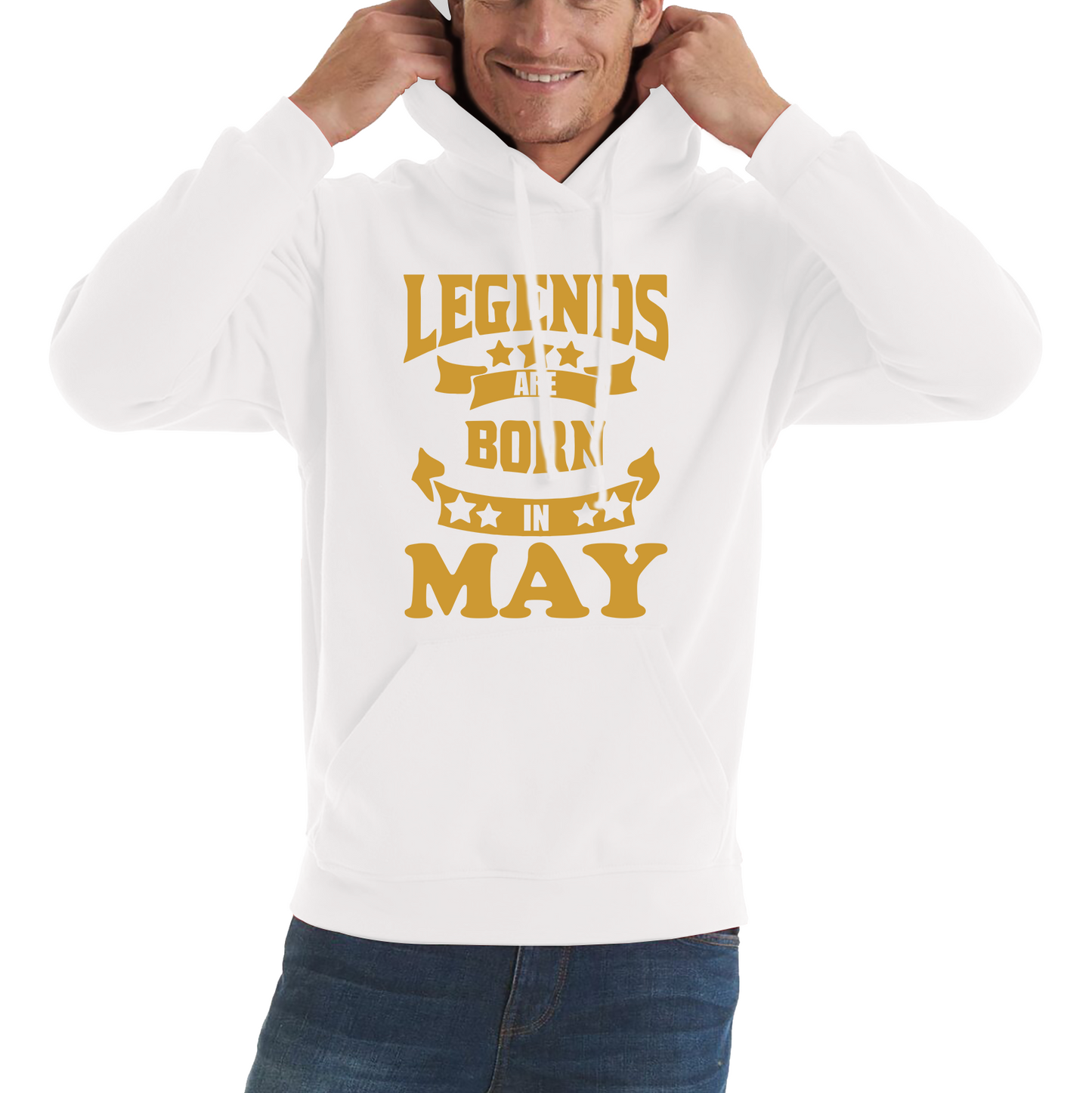 Legends Are Born In May Birthday Hoodie