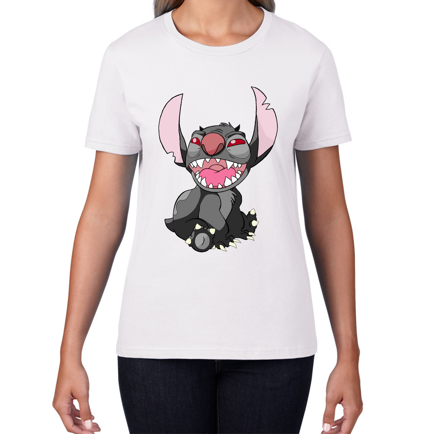 Disney Devil Stitch Funny Ohana T Shirt