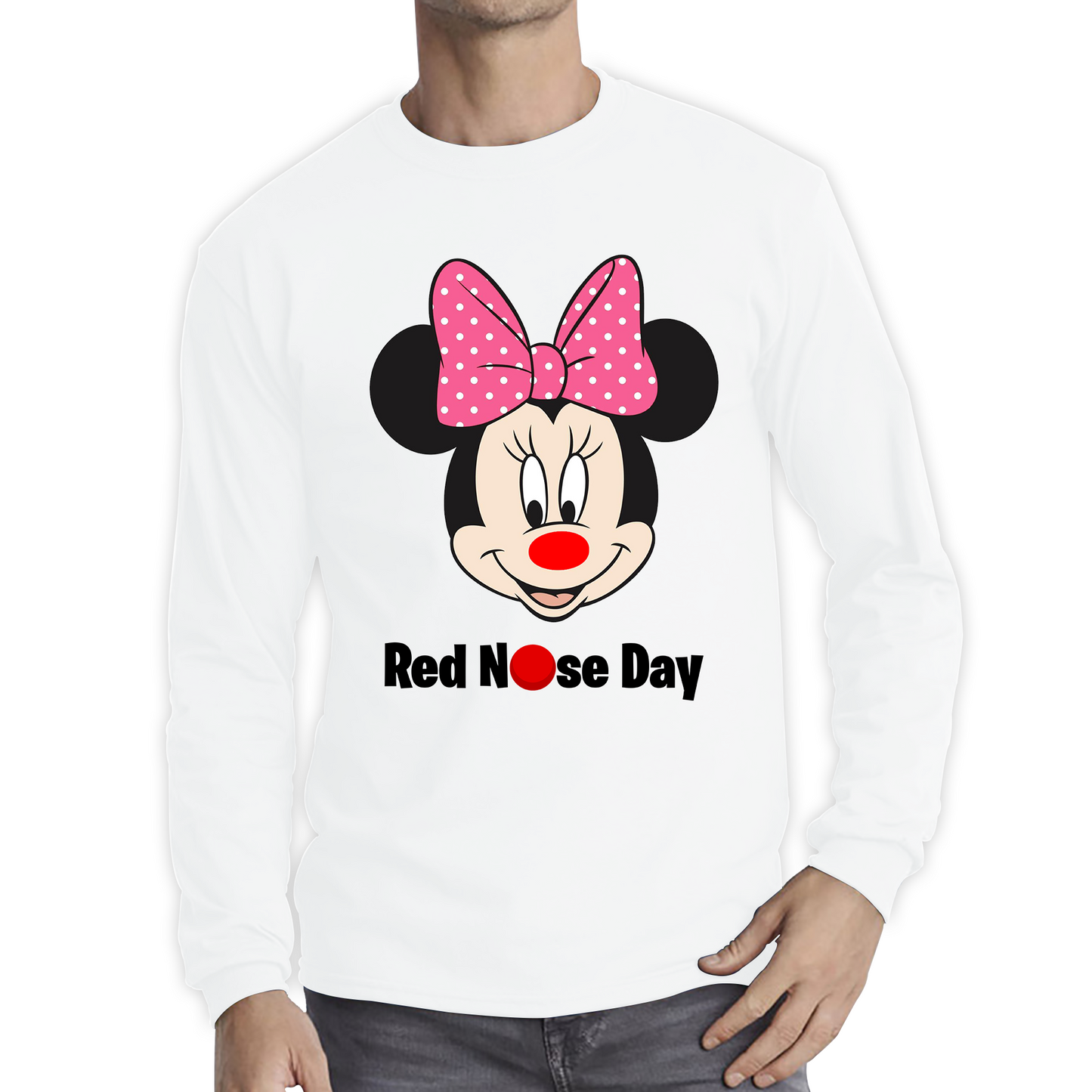 Minnie Mouse Red Nose Day T Shirt