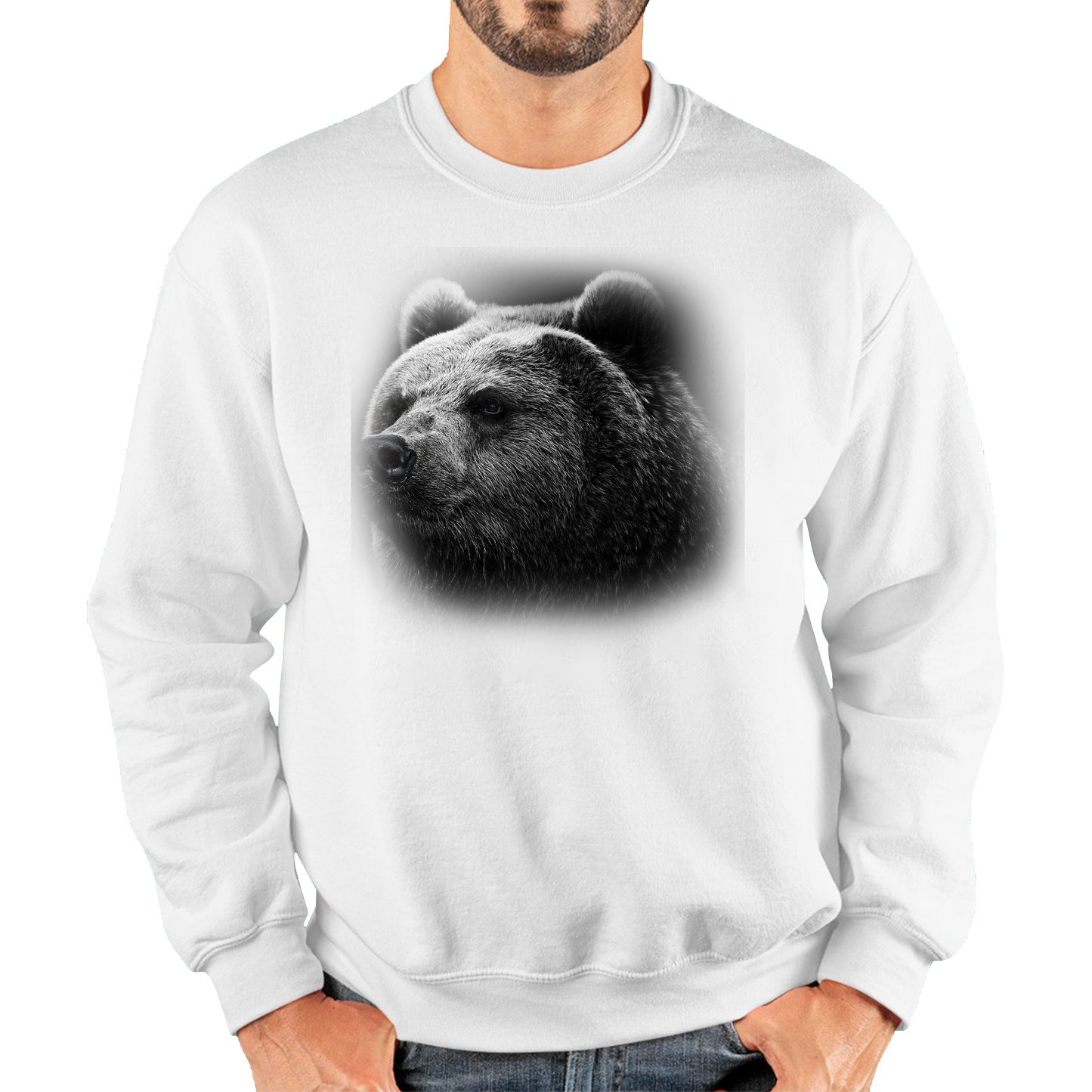 Bear Big Face Sweatshirt