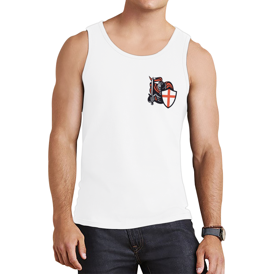 Happy St. George's Day Knight England Flag Saint George Tank Top