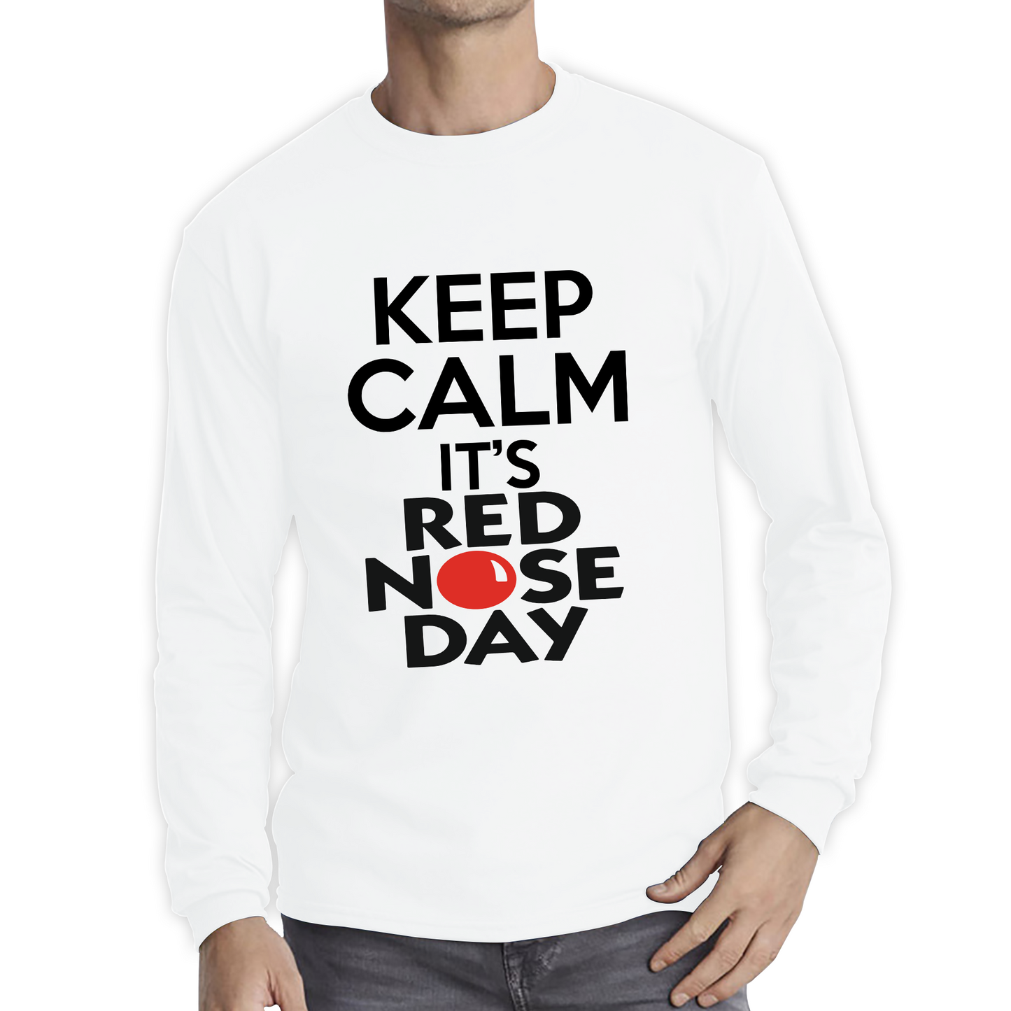 Keep Calm It's Red Nose Day T Shirt