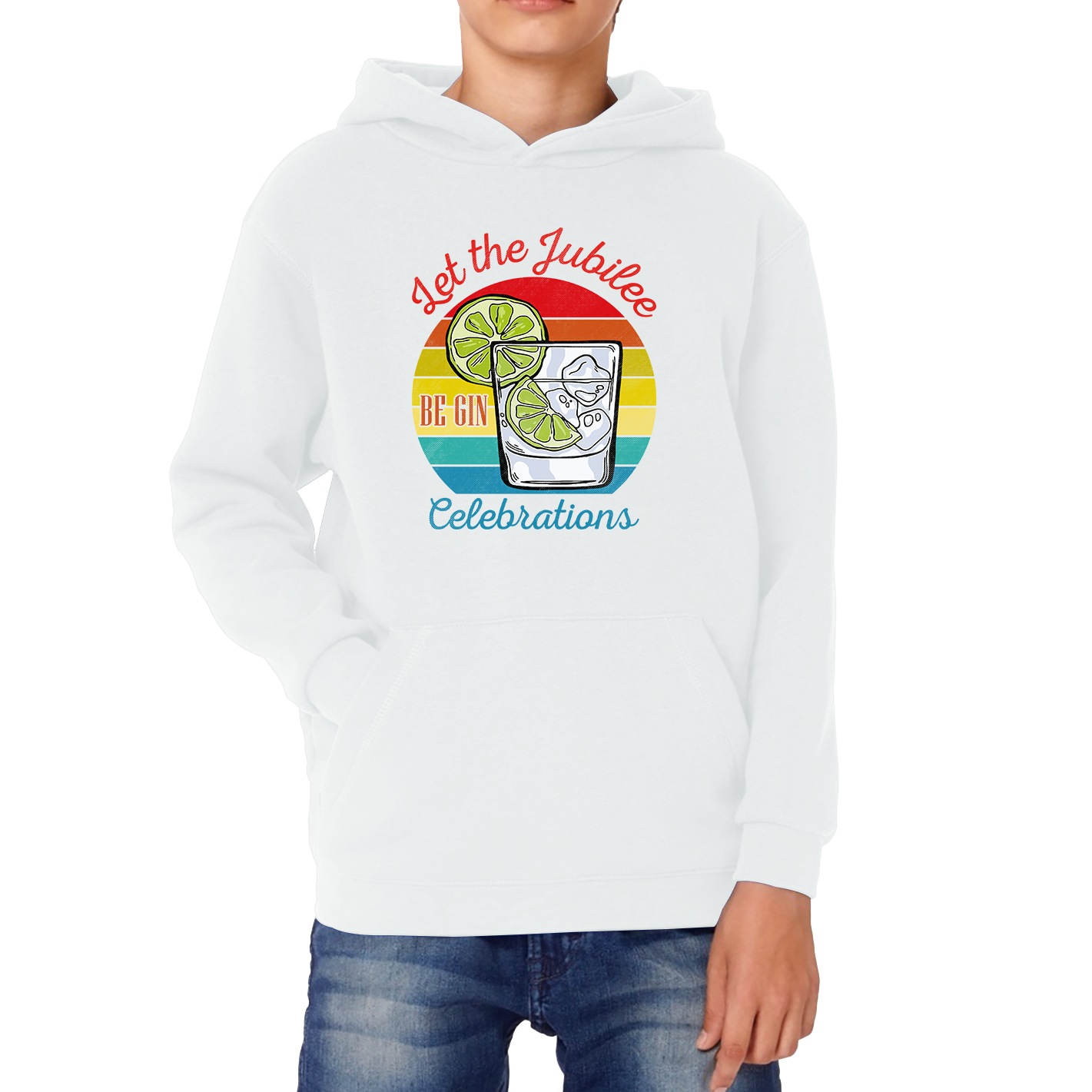 Let The Jubilee Be Gin Celebration Funny Hoodie