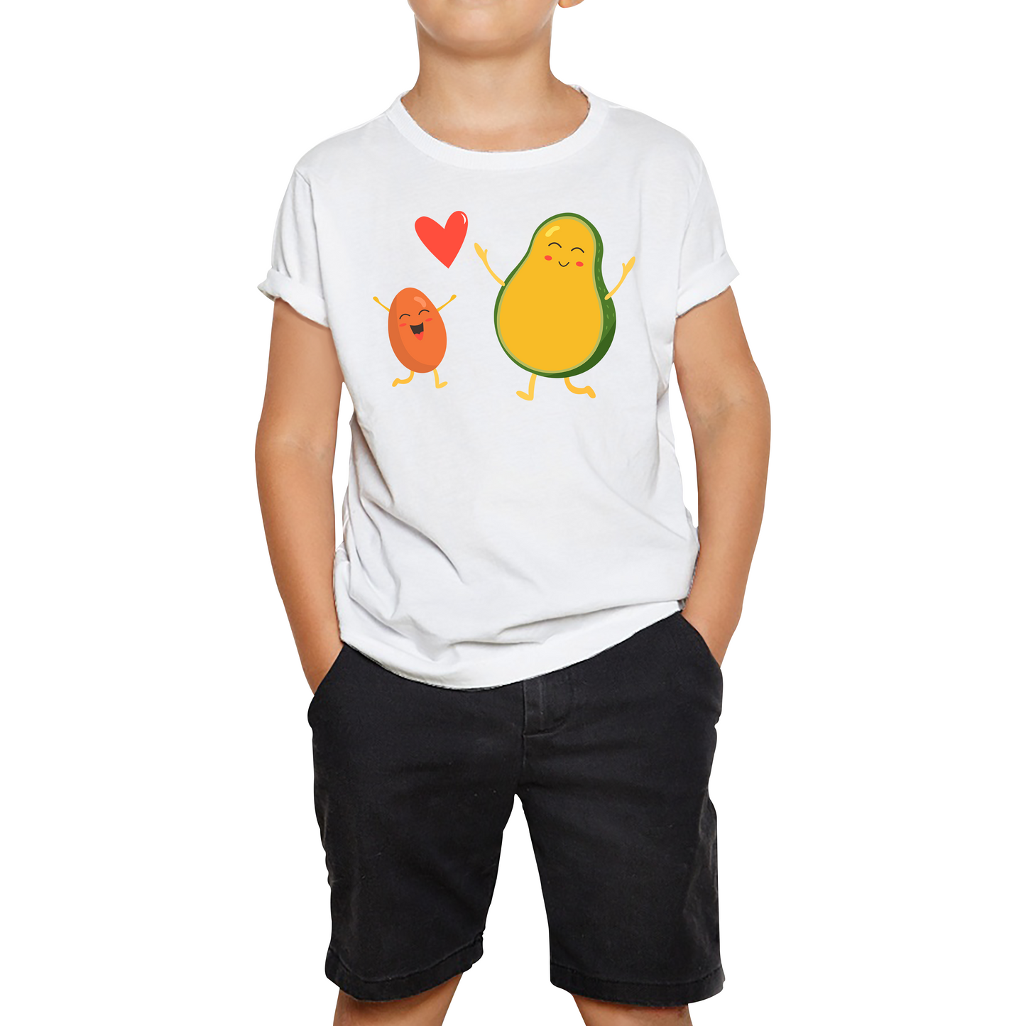 Bean & Avocado Love Funny T Shirt